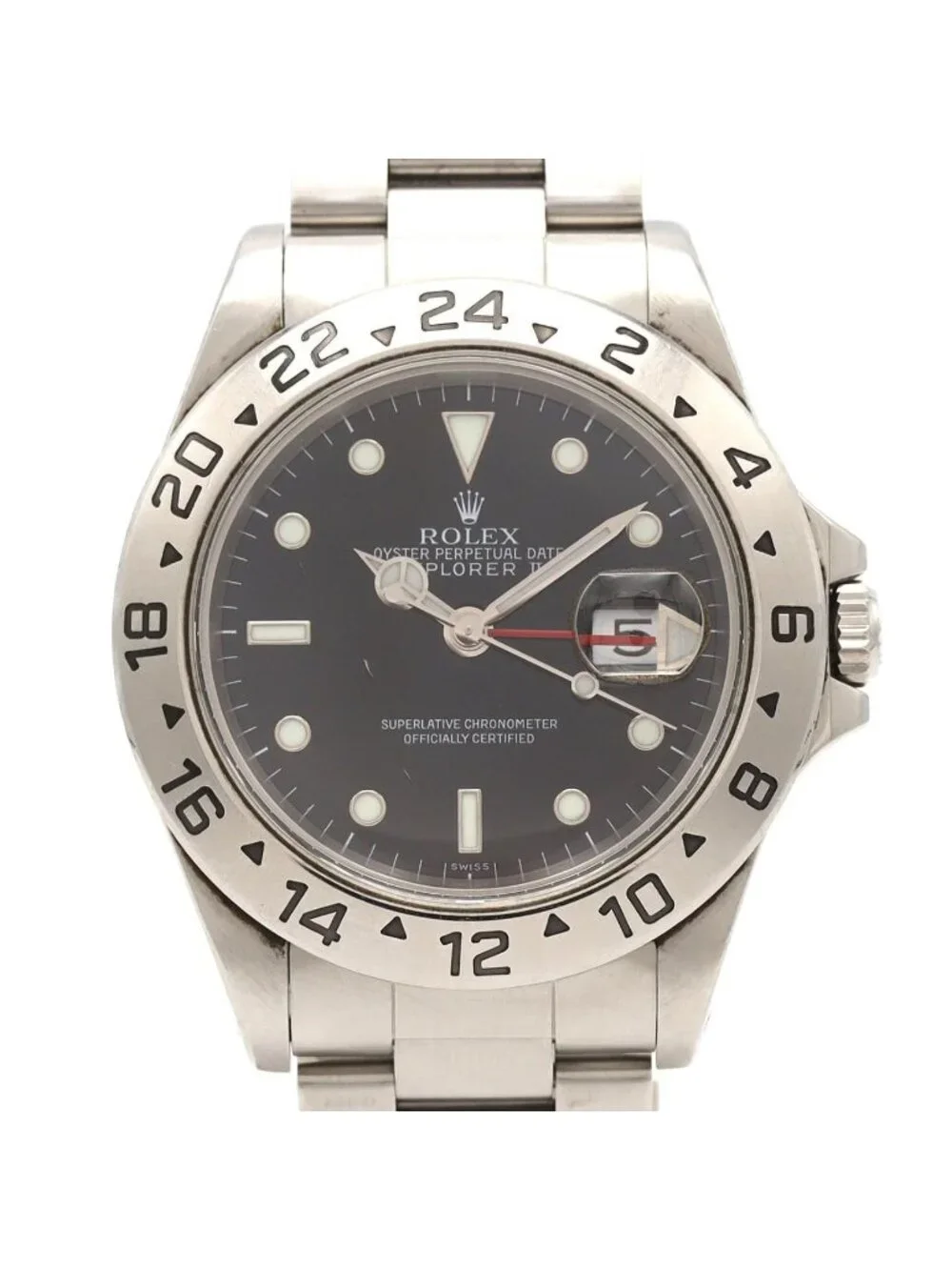 Rolex Explorer II SS Automatic Number Watch